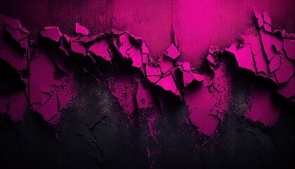 Abstract purple pink layered texture pattern, wall surface closeup plaster
