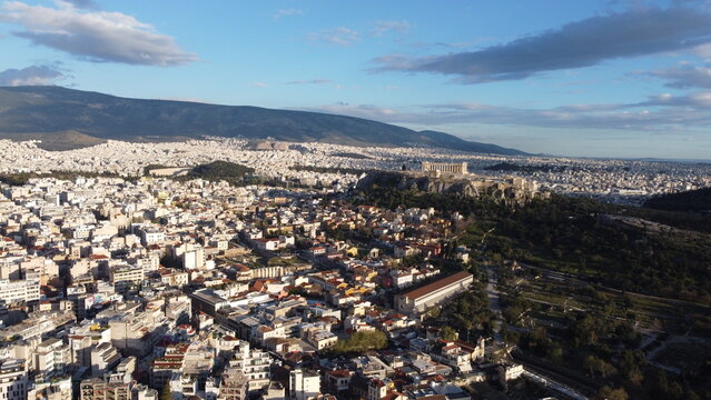 Foto a&eacute;rea drone ciudad de Grecia