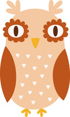 Cartoon Eagle-owl Bird