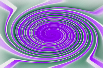 Stylish creative abstract background. Colored lines spiraling