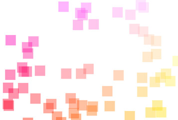 Colorful square shape background modern creative button style pattern art