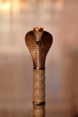 statue of a person  whith a wedding ring