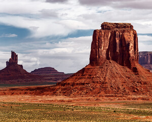 buttes in monument valley, Arizona, Utah, USA