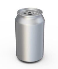 Soda drinks can (clipping path)