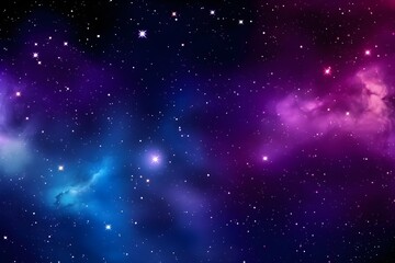 Abstract cosmic space background, ai generated