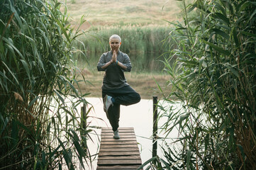 Fototapeta premium Meditation and spiritual practice