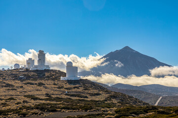 Observatorium vor dem Gipfel des Teide, Teneriffa © nemo1963