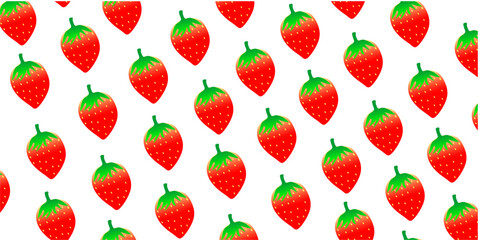 strawberry background illustration  for packaging, wallpaper, decoration 