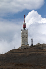 The top of the Mont Ventoux