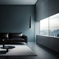 modern living room with sofa background