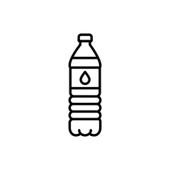 Water Bottle icon in vector. Illustration