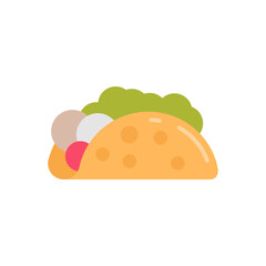Mexican Food icon in vector. Illustration