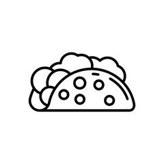 Mexican Food icon in vector. Illustration