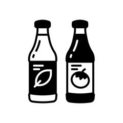Fototapeta na wymiar Sauces icon in vector. Illustration
