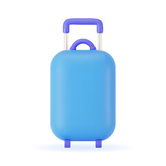 3d vector icon luggage.
