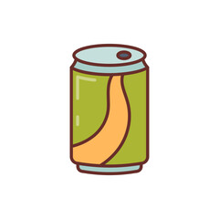 Soda icon in vector. Illustration