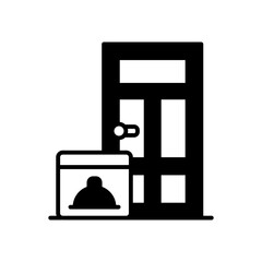 On Door Delivery icon in vector. Illustration