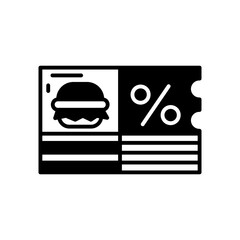 Discount Coupon icon in vector. Illustration