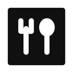 fork and spoon icon