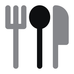 fork and spoon icon