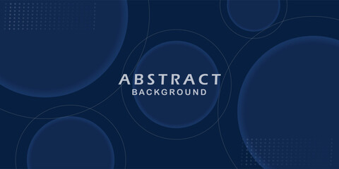 Abstract blue circle background. Vector illustration design for presentations, banners, covers, web, flyers, cards, posters, wallpapers, textures, slides and business cards