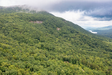 Obraz premium mountain drone land views