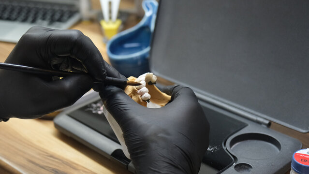 tooth making in the lab