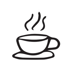 coffee inscription. coffee. drink. the letters. to write. draw. hot drink. coffee shop. bar. bartender. grains. fragrant. the manuscript. EPS 10. on a white background. black color. lines. doodle. 