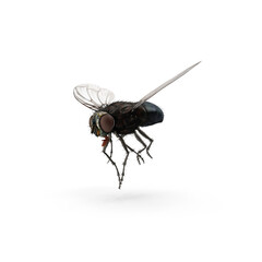 Fly insect isolated transparent background