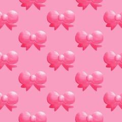 Background ribbon bow  cute illustration graphic design line white black shape bubble circle shape