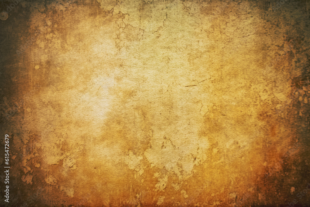 Aufkleber vintage distressed old paper canvas texture film grain, dust and scratchestexture with vignette bord