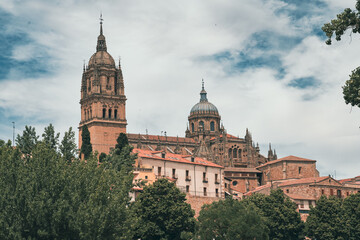 Fototapeta na wymiar cathedral of salamanca in spain