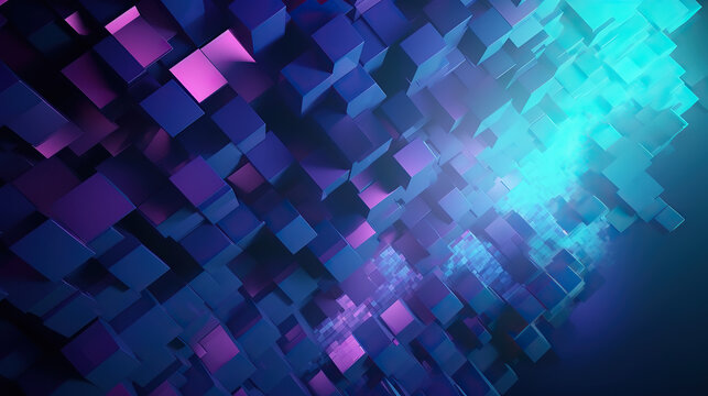 abstract blue background,  ai generated