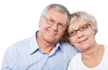 Portrait of a Mature Couple