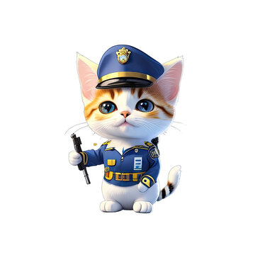 Immerse yourself in the enigmatic allure of AI-generated artistry with this captivating cat illustration, transcending the boundaries of traditional creativity.