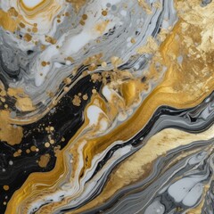 Obraz na płótnie Canvas abstract black background with gold veins, artificial stone, artificial stone, marble texture, luxury marble surface