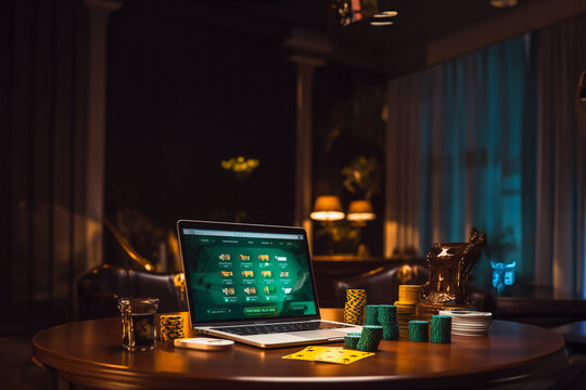 Online Casino Gl&uuml;ckspiel zocken und Unterhaltung von zu Hause aus, ai generativ