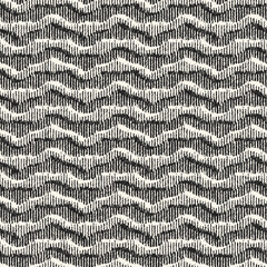 Monochrome Variegated Textured Wavy Pattern