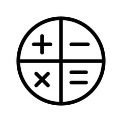 Obraz premium Calculator icon PNG file