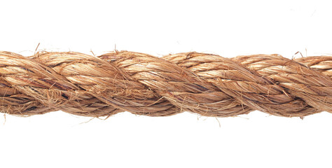 Rope on a white background isolated