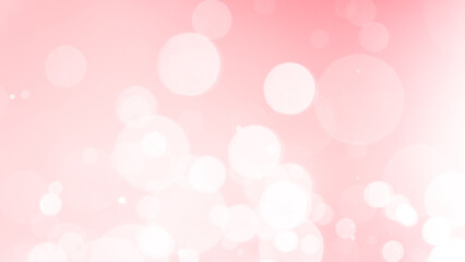Abstract Pink bokeh defocus glitter blur background.