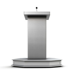 podium: Classical Column on a Pedestal generative AI