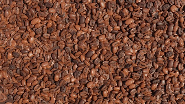 Coffee beans background image 8k