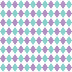 Fototapeta premium Seamless geometric Kite square pattern