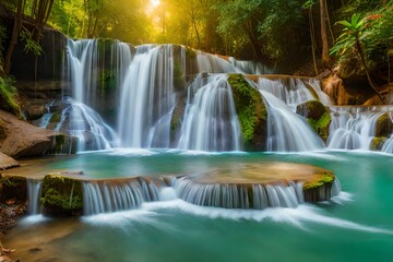 waterfall in the park