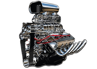 american car engine.