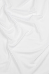 white cotton fabric draped, bed linen