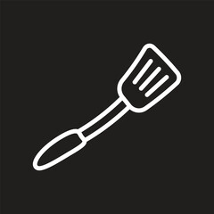 spatula icon simple design art eps 10