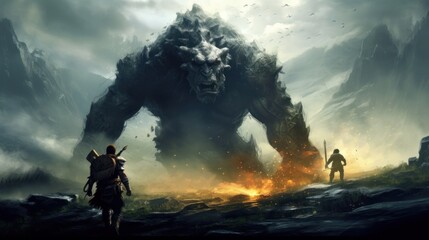 Obraz premium Role Playing Game Artwork