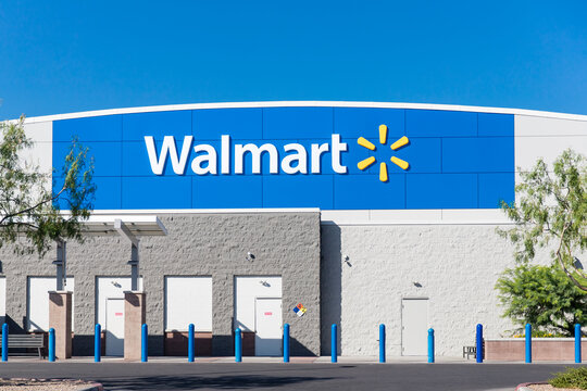 Walmart Store Building Sign